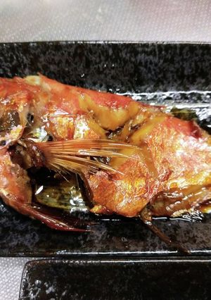 10分で完成！フライパンで金目鯛煮付け-レシピのメイン写真