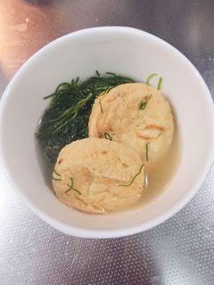 オカヒジキとがんもの煮びたし-レシピのメイン写真