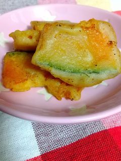かぼちゃの米粉天ぷら-レシピのメイン写真