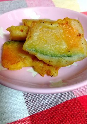 かぼちゃの米粉天ぷら-レシピのメイン写真