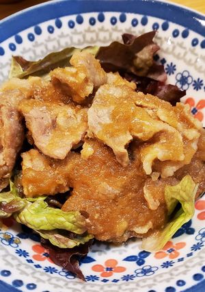 すりおろし玉ねぎと豚肉の炒め-レシピのメイン写真