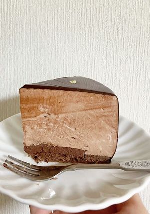 ＊ミルクチョコレートムースケーキ＊-レシピのメイン写真
