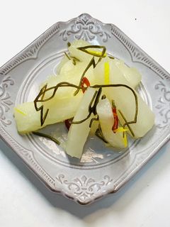 受け継がれる味、柚子大根のお漬物-レシピのメイン写真