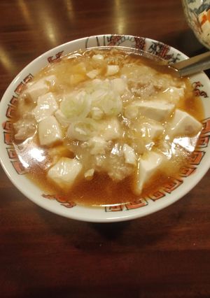地元名物！うまうま！豆腐ラーメン-レシピのメイン写真