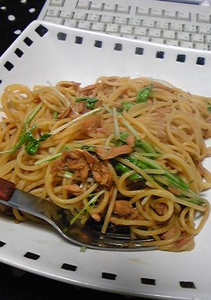 ツナスパ-レシピのメイン写真