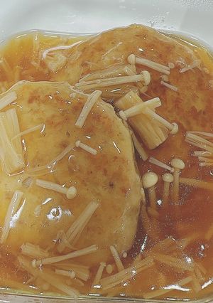 豆腐入りの和風あんかけハンバーグ-レシピのメイン写真