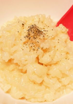 昼食や夜食にも！超簡単リゾット-レシピのメイン写真