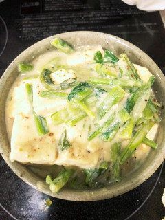 カブ菜の豆乳スープ-レシピのメイン写真