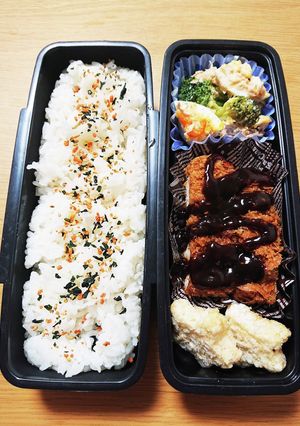 R4/11/28 味噌かつ弁当-レシピのメイン写真