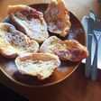 フランスパンフレンチトーストで朝パン♪