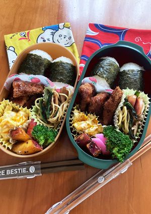 【覚書】20221128中高生お弁当-レシピのメイン写真
