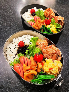 高校生弁当2022 11月29竜田揚げ-レシピのメイン写真