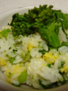 菜の花ご飯-レシピのメイン写真