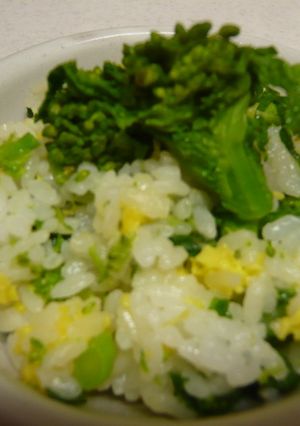 菜の花ご飯-レシピのメイン写真