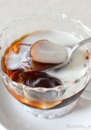 ベトナム風コーヒーゼリー-レシピのメイン写真