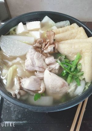 さっぱり鶏出汁！鍋我が家の定番-レシピのメイン写真