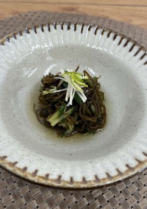 冷凍を使用！もずくときゅうりの和え物-レシピのメイン写真