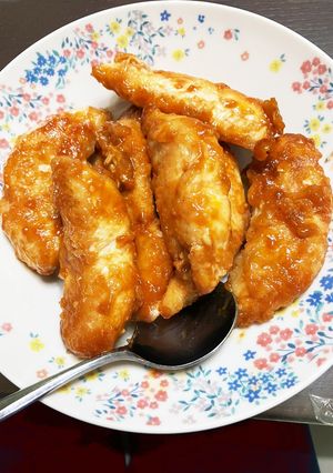 なんちゃって干烧虾仁（エビチリ）-レシピのメイン写真