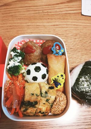 サッカー★弁当★-レシピのメイン写真
