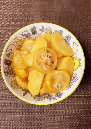 さつま芋の柚子煮-レシピのメイン写真