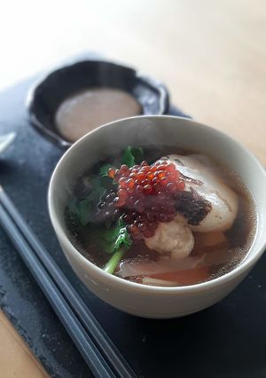 ”くるみだれ”がおいしい岩手風のお雑煮-レシピのメイン写真