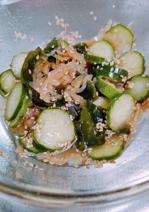 簡単旨々～！くらげの酢の物-レシピのメイン写真