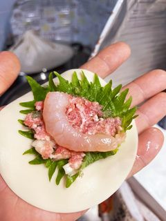 簡単!エビしそ餃子〜蒸し餃子〜-レシピのメイン写真
