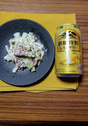 ヨウサマの減塩ブロッコリー茎の白和え-レシピのメイン写真