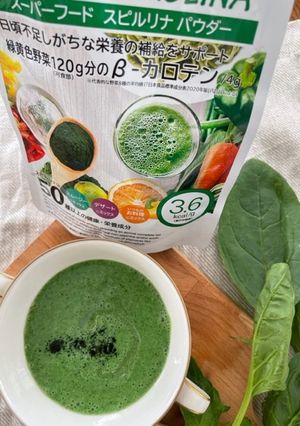 スピルリナ入りほうれん草の発酵スープ-レシピのメイン写真