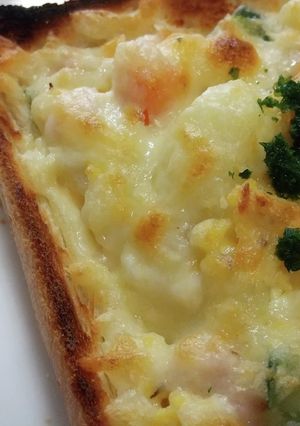 ポテサラトースト-レシピのメイン写真