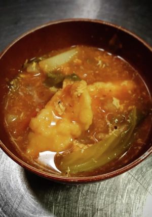 カレー風味のすいとん！❨(@≧↺≦@)❩-レシピのメイン写真