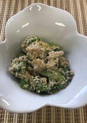 ブロッコリーの白和え（透析食）-レシピのメイン写真
