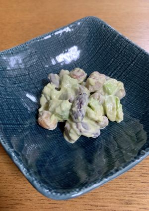 ミックスビーンズとアボカドのわさびマヨ-レシピのメイン写真