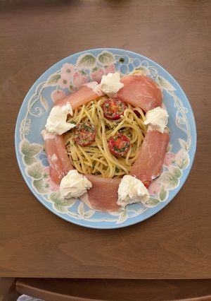 簡単冷製パスタ-レシピのメイン写真