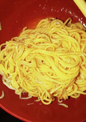 節約飯調理時間1分半の爆速カルボナーラ風-レシピのメイン写真
