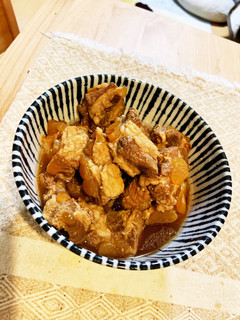 圧力鍋で豚軟骨煮込み-レシピのメイン写真
