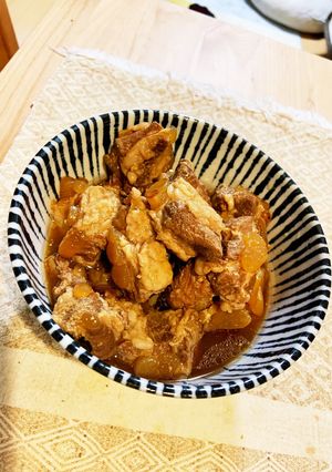 圧力鍋で豚軟骨煮込み-レシピのメイン写真