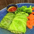 鶏ミンチでロールキャベツ