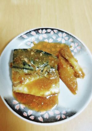 フライパンで鯖の味噌煮-レシピのメイン写真