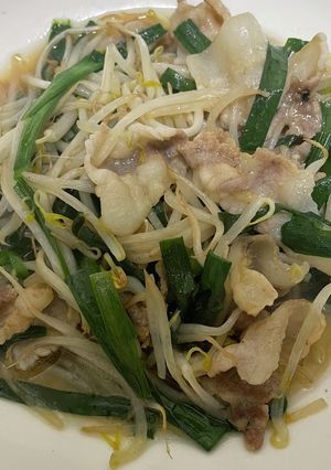 豚にらもやし炒め-レシピのメイン写真