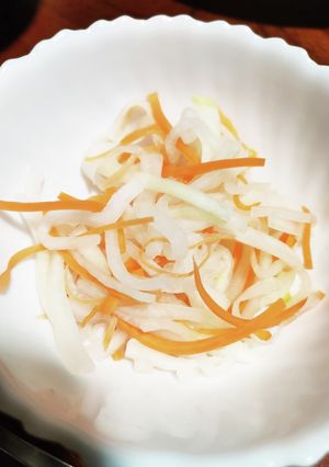 大根とにんじんの酢の物-レシピのメイン写真