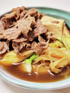 安いオージービーフでも柔らかい、肉豆腐-レシピのメイン写真