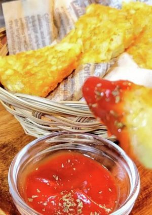 揚げずに焼くだけハッシュドポテトチーズ-レシピのメイン写真