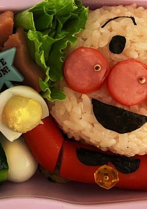 アンパンマンのキャラ弁②-レシピのメイン写真
