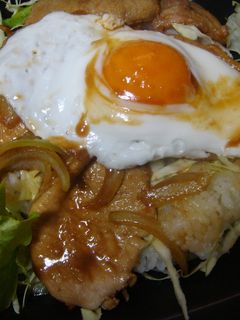 豚の生姜焼き丼♥・” ●)-レシピのメイン写真
