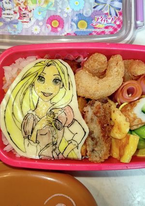 ラプンツェル弁当～♪-レシピのメイン写真