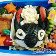 キャラ弁☆海苔で簡単 スティッチ弁当♪