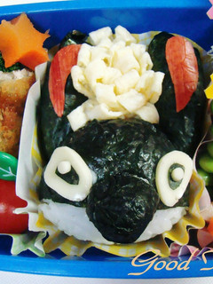 キャラ弁☆海苔で簡単 スティッチ弁当♪-レシピのメイン写真