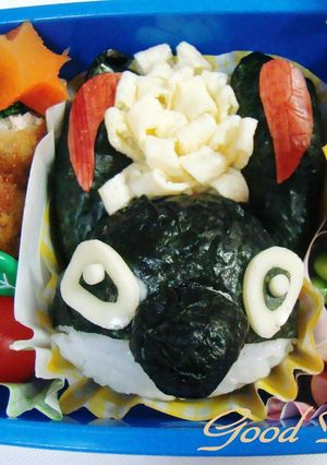 キャラ弁☆海苔で簡単 スティッチ弁当♪-レシピのメイン写真