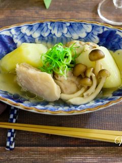 ほっこり!鶏肉とじゃがいもの塩煮-レシピのメイン写真